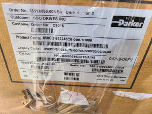 Parker 890CD/5/0024B/N/00/A/US Servo Drive BRAND NEW