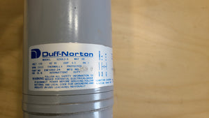 Duff-Norton TAL05-1A10-12 Electrical Actuator 12" Stroke w/ Limit Switches & Cap