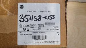 Allen Bradley 2198-H015-ERS A Kinetix 5500 Servo Drive NEW