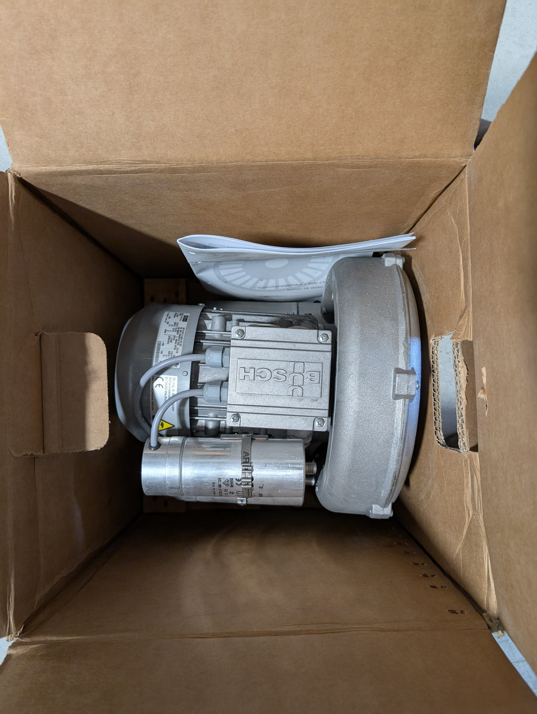 Busch SB 0140D0H0UDXX Regenerative Vacuum Blower Pump 115/230VAC