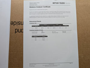 Mettler Toledo HX204 Moisture Analyzer BRAND NEW