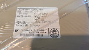 Yaskawa SGDC-30AJA-F Drivepack Servo Unit SGDC-30AJA BRAND NEW